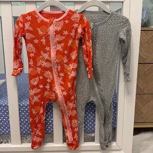 Kickee Pants Set of 2 Rompers